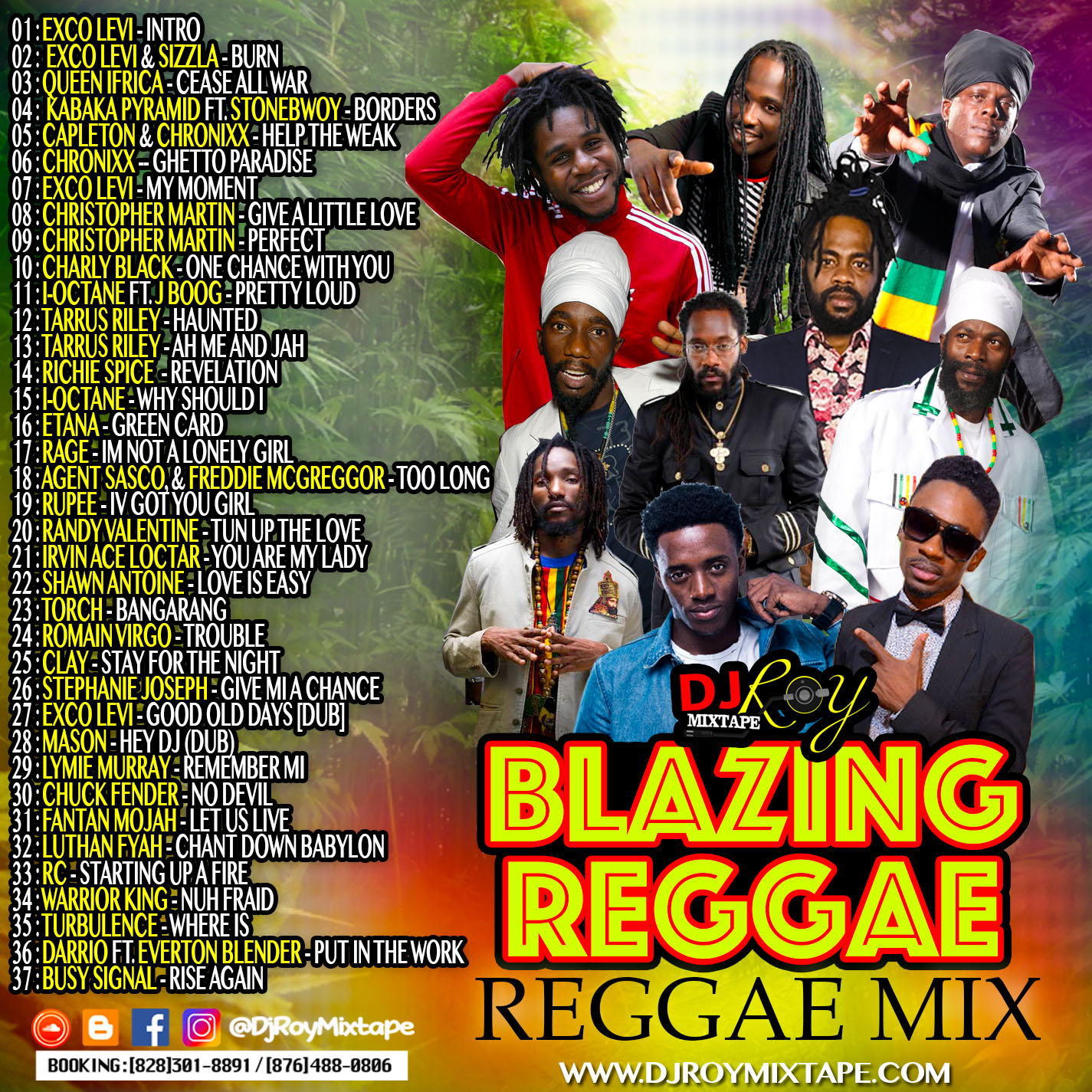 reggae music mixtapes